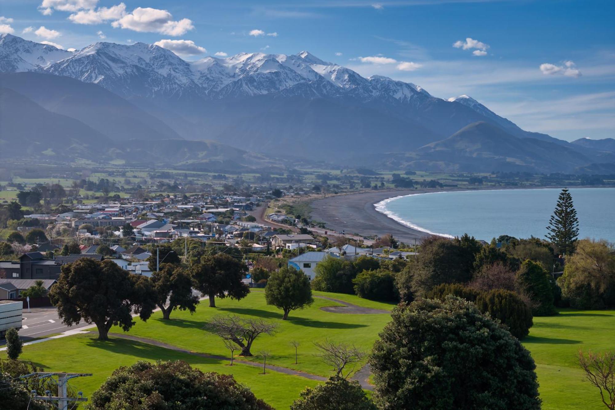 Villa Location With Ocean And Mountain Views à Kaikoura Extérieur photo